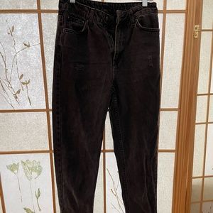 Topshop Black Jeans W26 L34